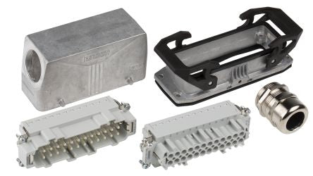 Phoenix Contact, HC, Heavy Duty Power Connector Kit, 24 Way, 16A