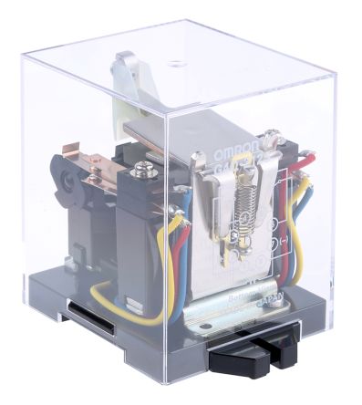 Omron Power Relay, 110V ac Coil, 5A Switching Current, DPDT