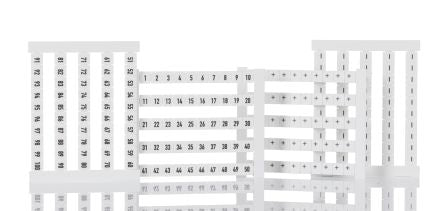 Weidmüller W Series Marker Kit for Use with DIN Rail Terminal