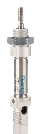Festo 10 mm ISO Standard Cylinder - 19260 ESNU Series, Single Acting Acting