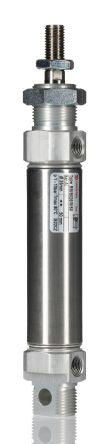 Norgren Pneumatic Piston Rod Cylinder - 25 mm Bore, 80 mm RT57200M Series, Double Acting Acting