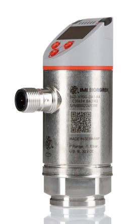 Norgren 34D Series Pressure Sensor, Transistor Output -1 bar 10 bar, Relative Reading