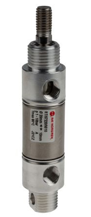 Norgren Pneumatic Roundline Cylinder - 20 mm Bore, 10 mm RT57200M Series, Double Acting Acting