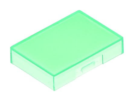 Omron Green Rectangular Push Button Lens for Use with A16 Series