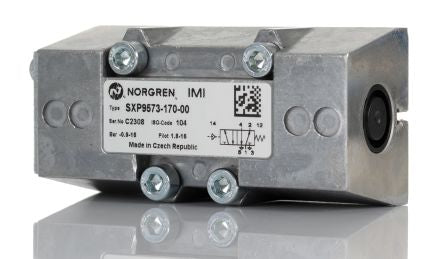 Norgren Pneumatic Solenoid Valve - 5/2 Pilot/Spring ISO Star Series
