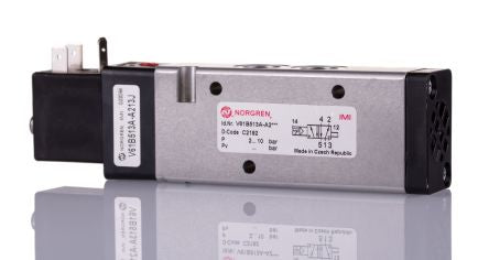 Norgren Pneumatic Solenoid Valve - Solenoid/Air G V61 Series 24V