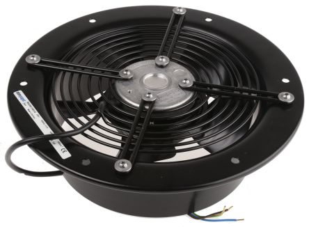 ebm-papst W4S200 Series Axial Fan, 230V ac, 375 m³/h, 40 W, 300 mA Max, IP44 280 mm, 80mm, 80 mm