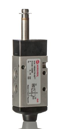 Norgren Pneumatic Solenoid Valve - Solenoid/Spring G V60 Series 24V
