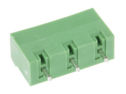 Phoenix Contact GMSTBVA 2.5/ 3-G-7.62 Series Pluggable Terminal Block, 3-Contact, 7.62 mm Pitch, 1 Row, 1766783