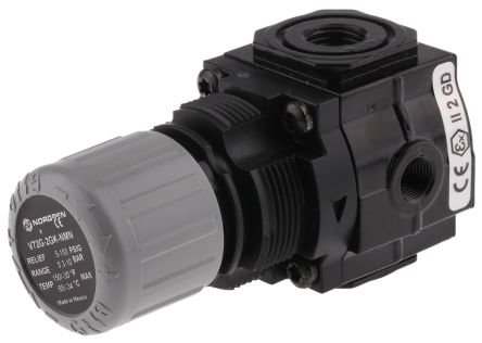 NorgrenV72G 1/4 in Threaded Pressure Relief Valve 10 bar
