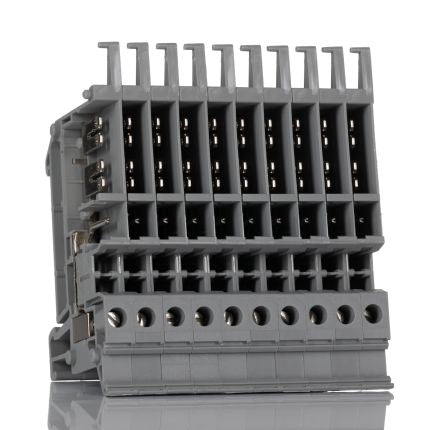 Phoenix Contact 3070435 Feed Through Terminal Block Grey, 2.5mm², 1-Level, Screw