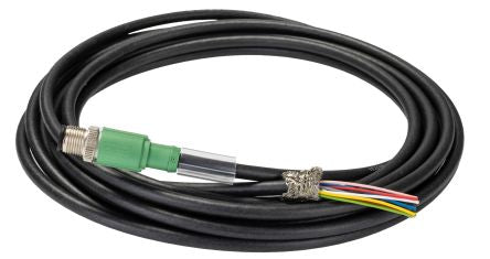 Phoenix Contact Male 8 way M12, Straight to Female M12, Straight Sensor Actuator Cable, 5 m