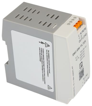 Phoenix Contact 10 A 230V ac 50Hz, 60 Hz, DIN Rail EMC Filter, Push In 1 Phase