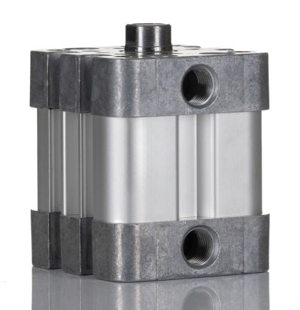 Norgren Pneumatic Compact Cylinder - RA/192032/MX/25 32 mm Bore, 25 mm ISO Compact Series, Double Acting Acting