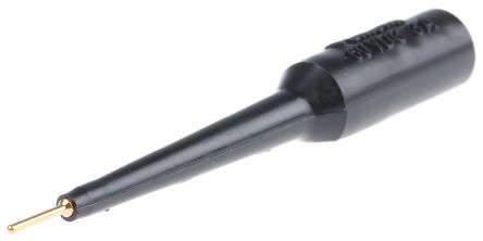 Fluke Black Test Connector Adapter With Brass contacts and Gold Plated