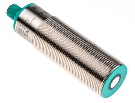 Pepperl + Fuchs UB500-30GM-E5-V15 Threaded Barrel Ultrasonic Proximity Sensor, M30 x 1.5 500 mm 200mA PNP 30V 30 V dc