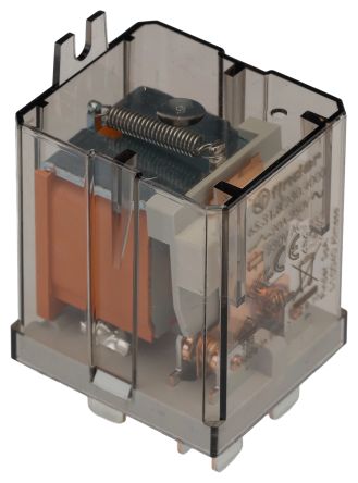 Finder Flange Power Relay, 230V dc Coil, 20A Switching Current, 1 NO/1 NC