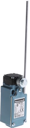 Honeywell GLC Series Rod Limit Switch, 1 NC/1 NO, IP66, Die Cast Zinc Housing, 240V ac, 6A