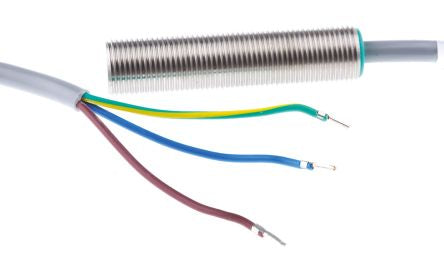 Pepperl + Fuchs NJ2-12GM50-WS Threaded Barrel Inductive Proximity Sensor, M12 2-Wire 253V ac 2 mm 253 V ac 100mA