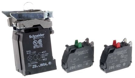 Schneider Electric Harmony Series Contact & Light Block, 1 NO/1 NC