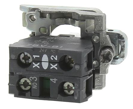 Schneider Electric Harmony Series Contact & Light Block, White Light, SPST