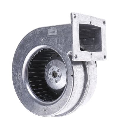 ebm-papst G2E 120 Series Centrifugal Centrifugal Fan, 230V ac, 255 m³/h, AC Operation 184 mm x 178mm x 115 mm