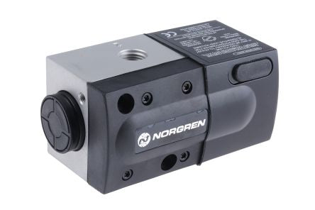 Norgren Pneumatic Solenoid Valve - 3/2 NC Solenoid/Spring G VP50 Series 24V dc