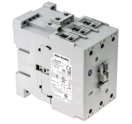 Allen Bradley 100C Contactor, 230V ac Coil, 3-Pole, 85 A, 45 kW 230V ac, 3 NO, 690V ac