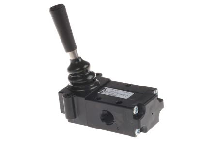 Parker Lever Pneumatic Manual Control Valve B53 Series, G G 1/4, III B