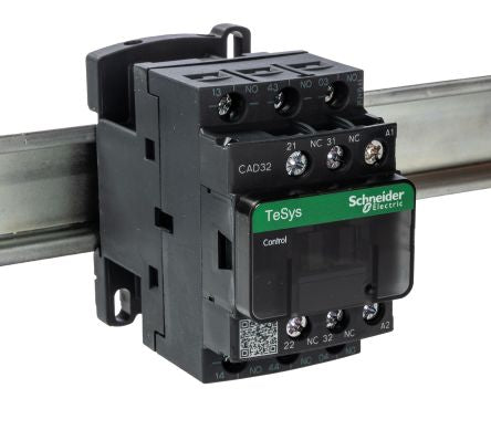 Schneider Electric TeSyS CA Contactor, 24V ac Coil, 5-Pole, 10 A 24V ac, 3 NO/2 NC, 690V ac