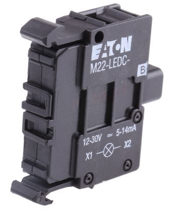 Eaton RMQ Titan M22 Series Light Block, 12V ac/dc, 30 V ac/dc, Blue Light