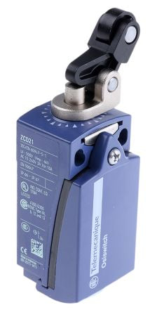 Telemecanique Sensors OsiSense XC Series Roller Plunger Limit Switch, 1 NO/1 NC, IP67, IP66, Zinc Alloy Housing, 240V
