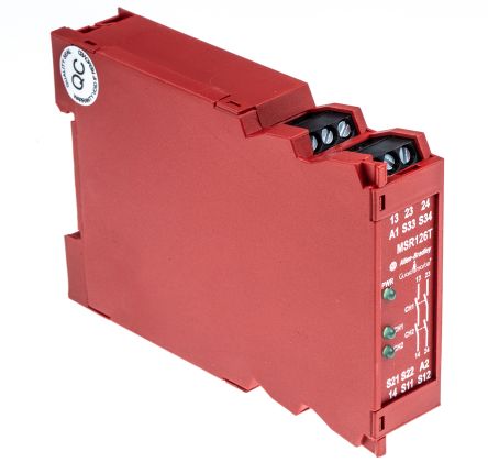 Allen Bradley 440R/MSR126T, 24V ac/dc Safety Relay, 2 Safety Contacts