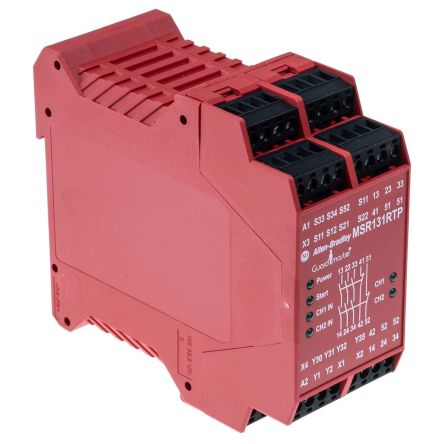 Allen Bradley, 24V ac/dc Safety Relay, 3 Safety Contacts, 2