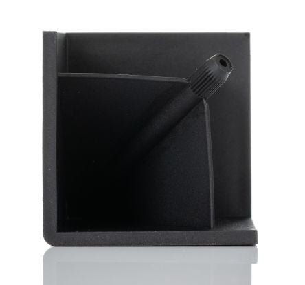 Bosch Rexroth Grey, Black Corner Bracket