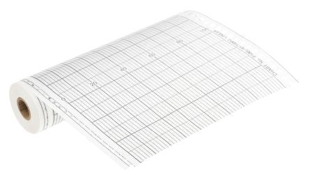 ABB P100L/7400G Rotary Chart Paper for use with ABB Strip Chart Recorder