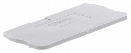 Phoenix Contact D - ST 4 Series End Cover for Use with DIN Rail Terminal Blocks