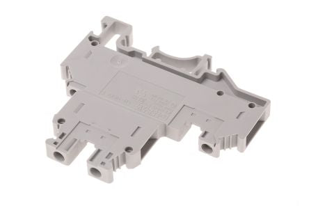 Phoenix Contact 2771146 UKKB5 Series Double Level Terminal Block Grey, 0.2mm², 4 mm², 2-Level, Screw