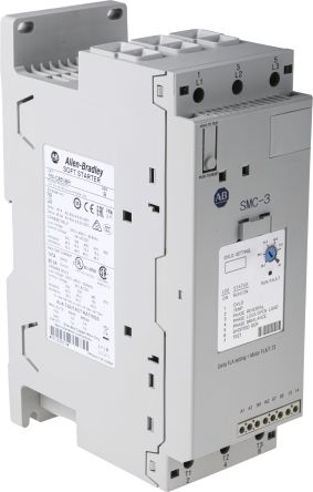 Allen Bradley SMC-3 Soft Starter 460V ac, 45 kW, 3 Phase, IP2X