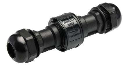 ABB 3 Pole IP68 Rating Cable Main In-Line Connector Male/Female, 16A