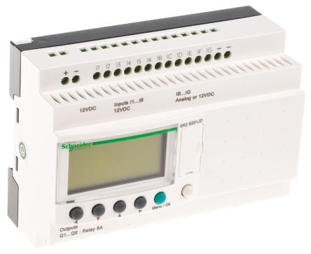 Schneider Electric Zelio Logic Series Logic Module, Relay Output, 12-Input, Analogue Input