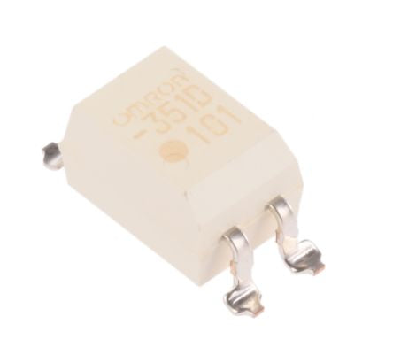 Omron G3VM Series Solid State Relay, 0.12 A Load, Surface Mount Mount, 350 V ac Load, 1.3V Control