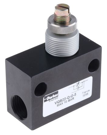 Parker VQB Series Flow Controller Flow Regulator, Threaded