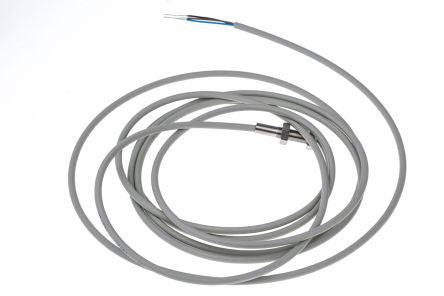 Baumer IFRM 05P15A1/L Threaded Barrel Inductive Proximity Sensor, M5 PNP 3V 1 mm 30 V dc 100mA