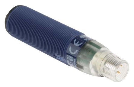 Telemecanique Sensors Diffuse Photoelectric Sensor, Barrel Sensor
