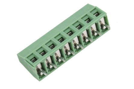 Phoenix Contact MKDS 1.5/8-5.08 Series Straight PCB Terminal Block, 8 Contact(s), 5.08 mm Pitch, 1 Row