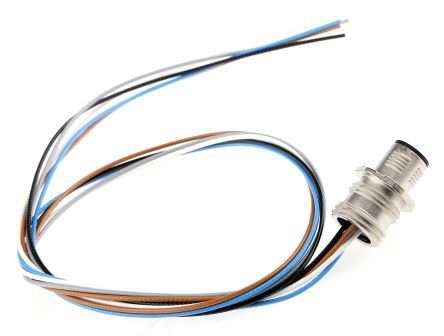 Phoenix Contact Male 5 way Straight to 5 way Unterminated Sensor Actuator Cable, 500 mm