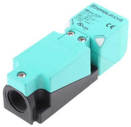 Pepperl + Fuchs NBN40-U1-E0 Block Inductive Proximity Sensor, M20 x 1.5 NPN NBN40-U1-E0 3V 40 mm 30 V dc 200mA