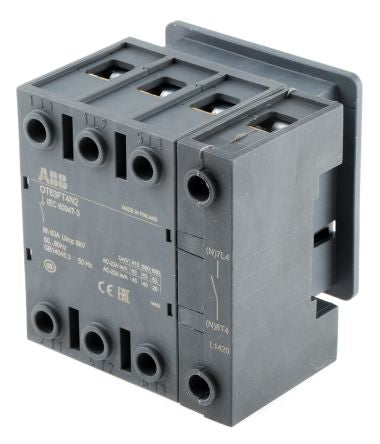 ABB 4-Pole Panel Mount Isolator Switch -, IP20, 63A, 560 kW