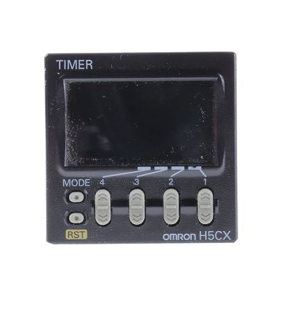 Omron H5CX Series Flush Timer Relay, 1-Contact 240V ac, 0.001 s to 9999 h, Multifunction-Function, SPDT Switch